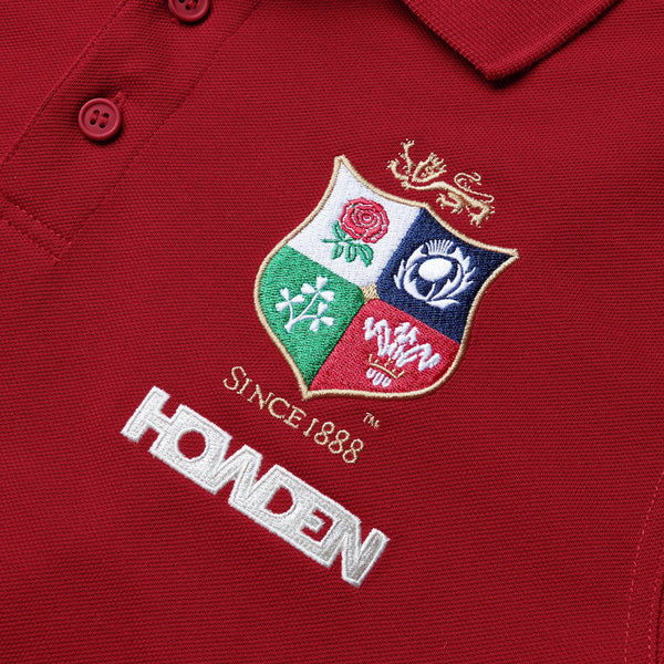 British & Irish Lions - Pique Polo - Red