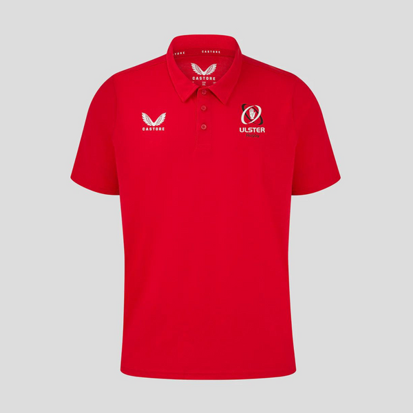 Ulster Rugby 24/25 - Polycotton Leisure Polo - Red